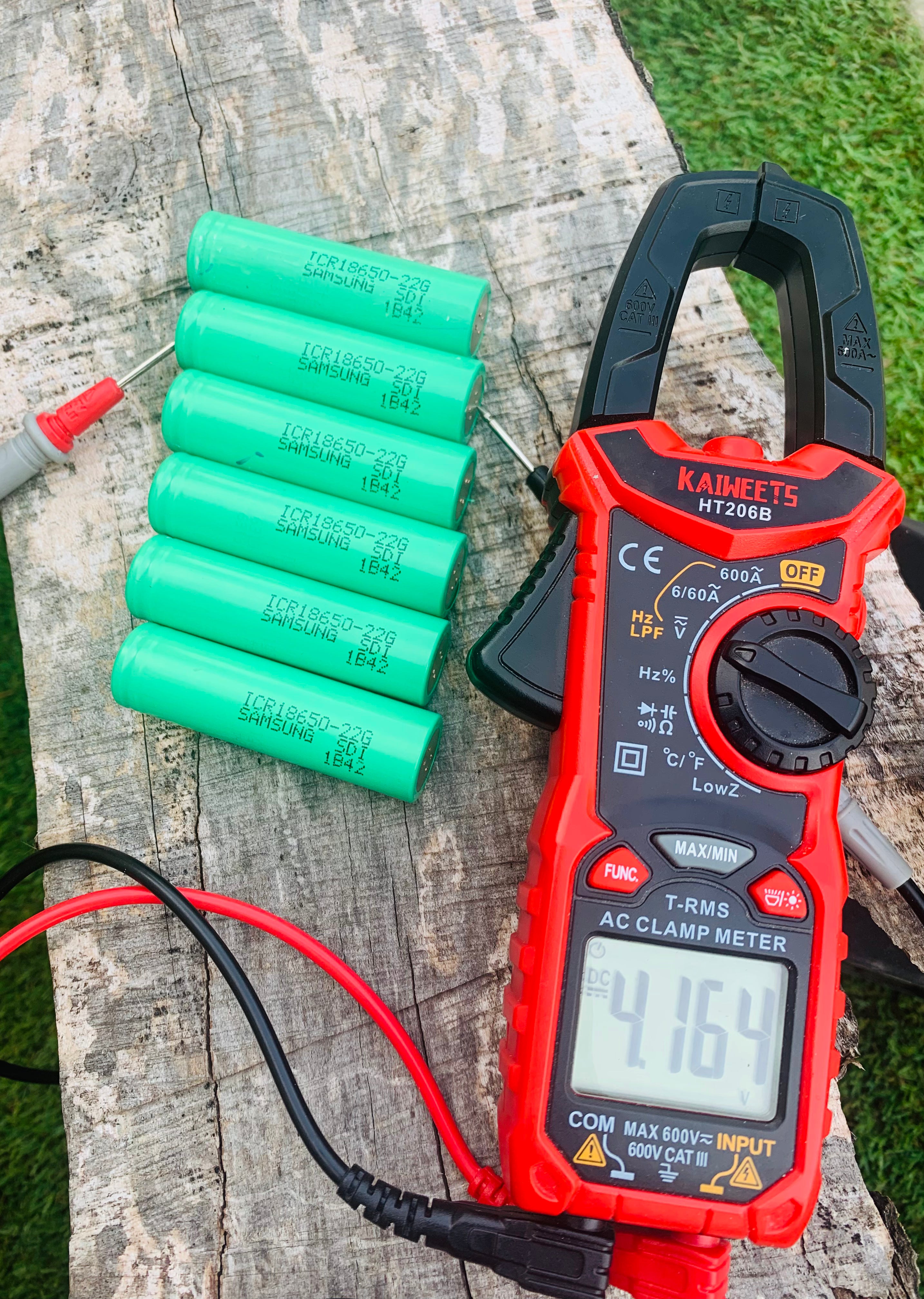 6x Samsung ICR18650-22 2200mAh Used Li-ion Batteries | UK Stock | Fully Tested