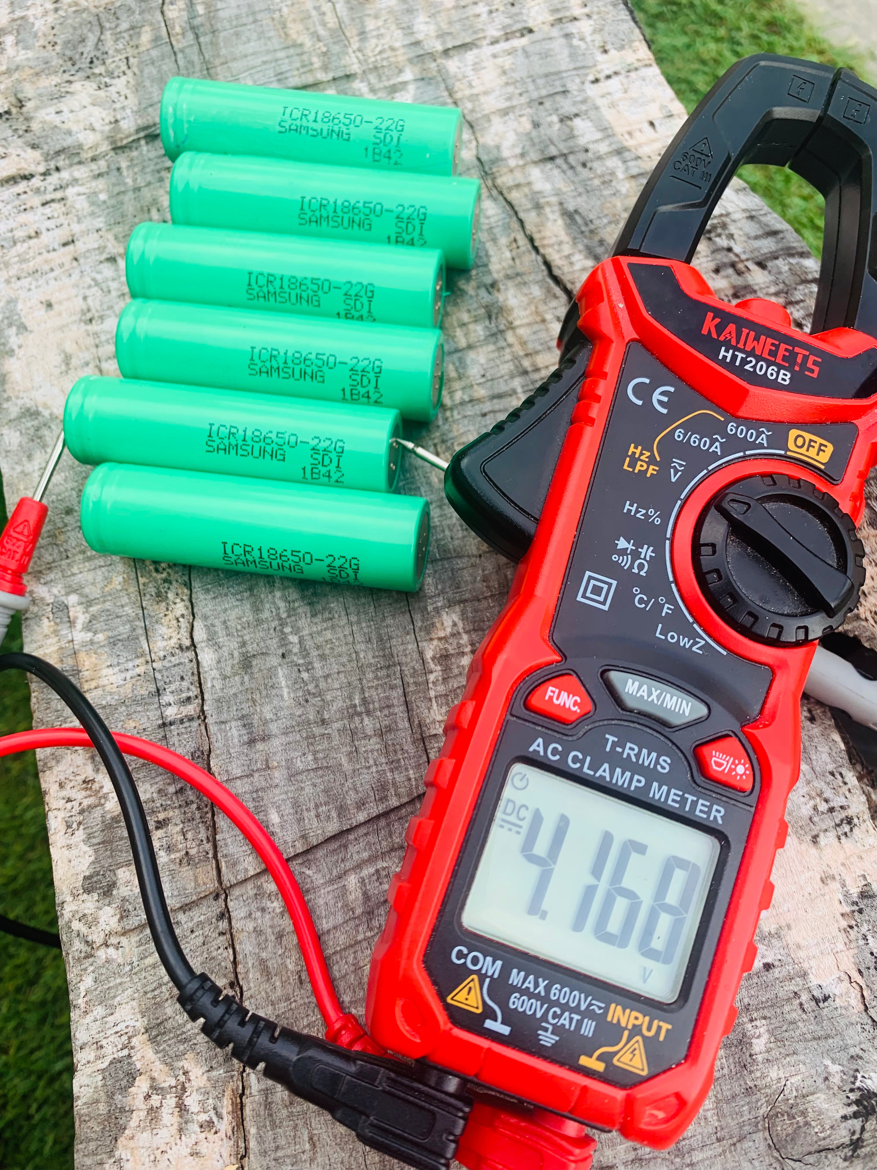 6x Samsung ICR18650-22 2200mAh Used Li-ion Batteries | UK Stock | Fully Tested