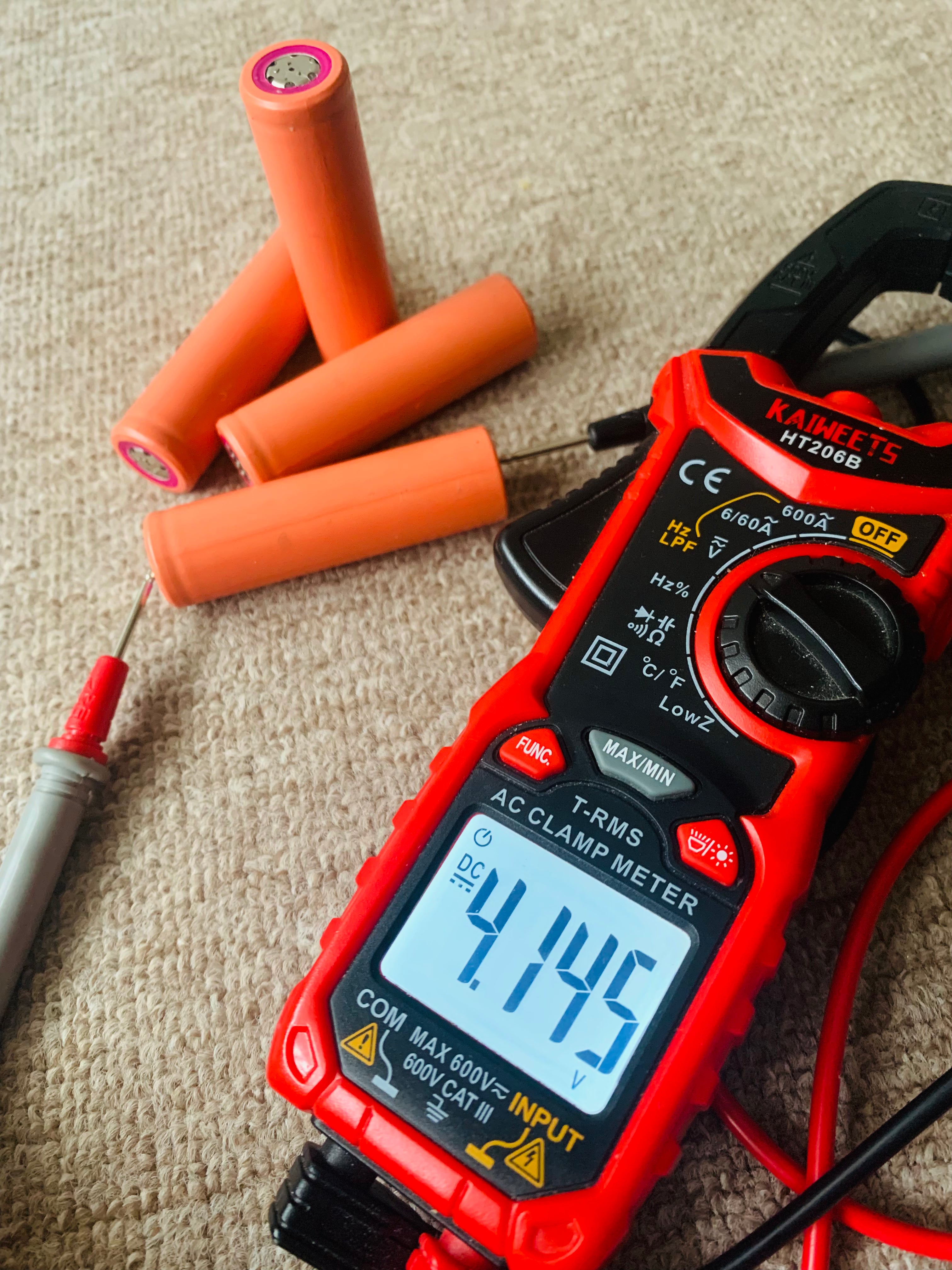 4x Sanyo UR 18650 ZT 2650mAh Used Li-ion Batteries – Fully Tested | UK Stock