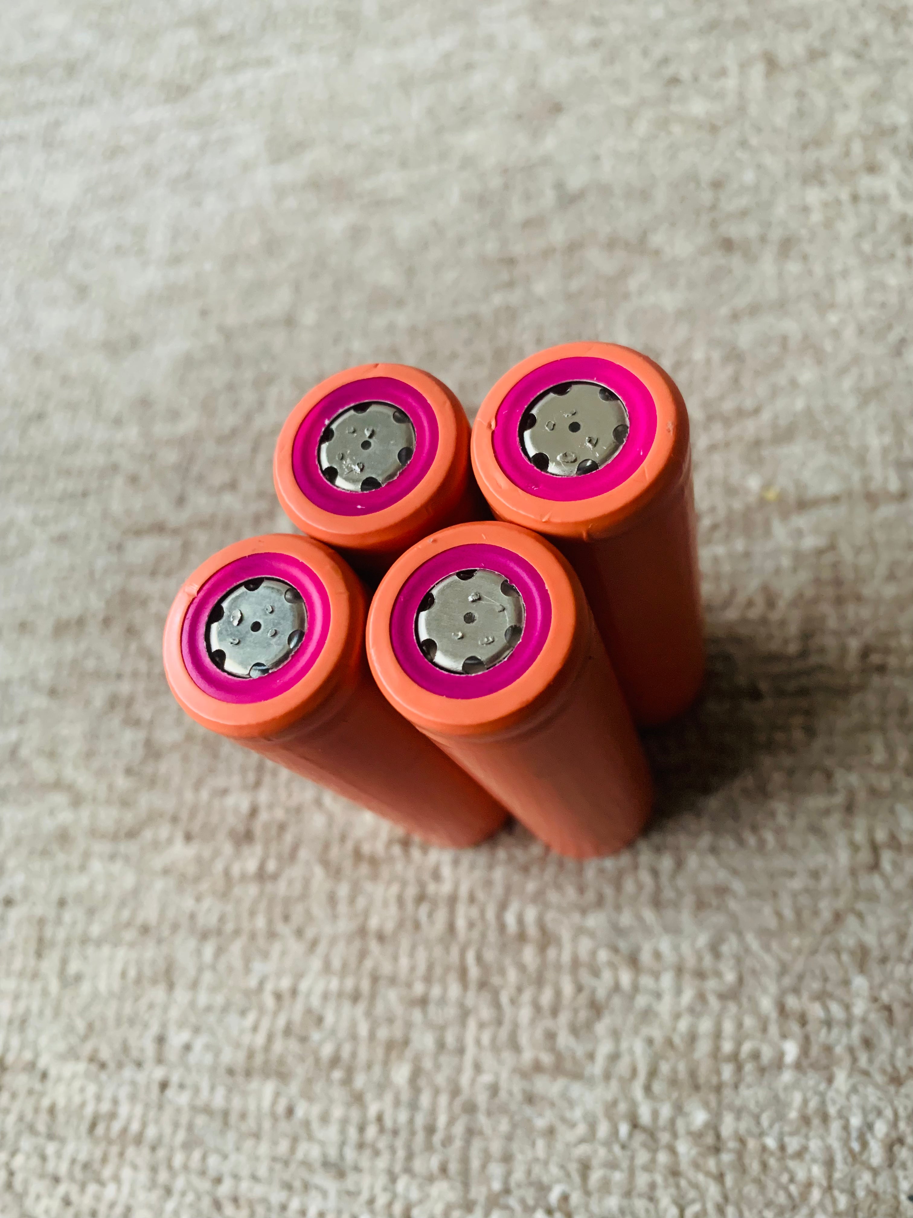 4x Sanyo UR 18650 ZT 2650mAh Used Li-ion Batteries – Fully Tested | UK Stock