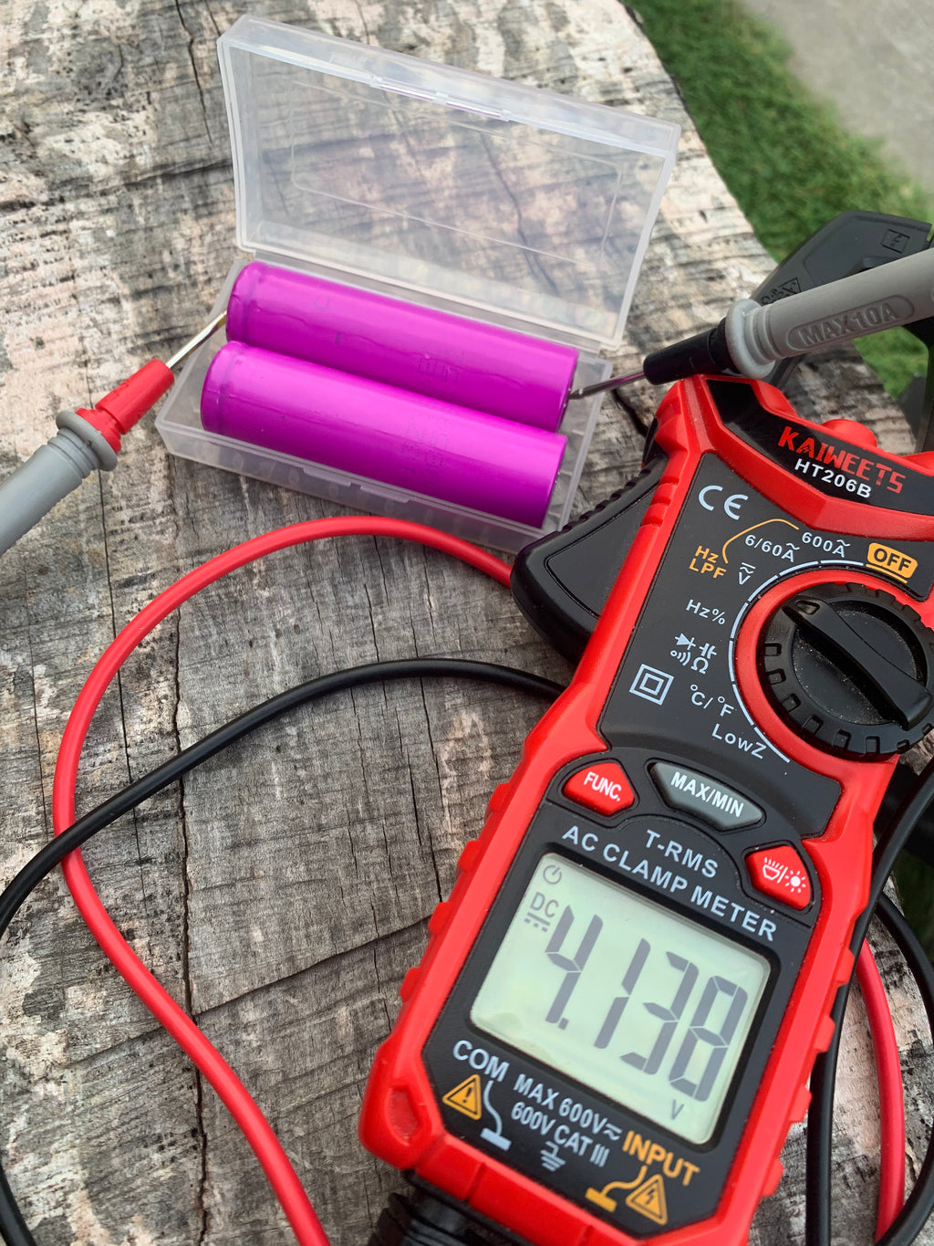 2x Used Sanyo UR 18650 ZTA 2900mAh Batteries & Case – Fully Tested | UK Stock