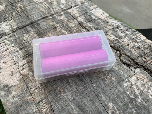 2x Used Sanyo UR 18650 ZTA 2900mAh Batteries & Case – Fully Tested | UK Stock