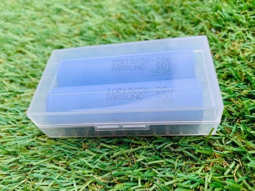 2x Used Samsung ICR 18650 2800mAh Batteries with Case – Fully Tested | UK Stock