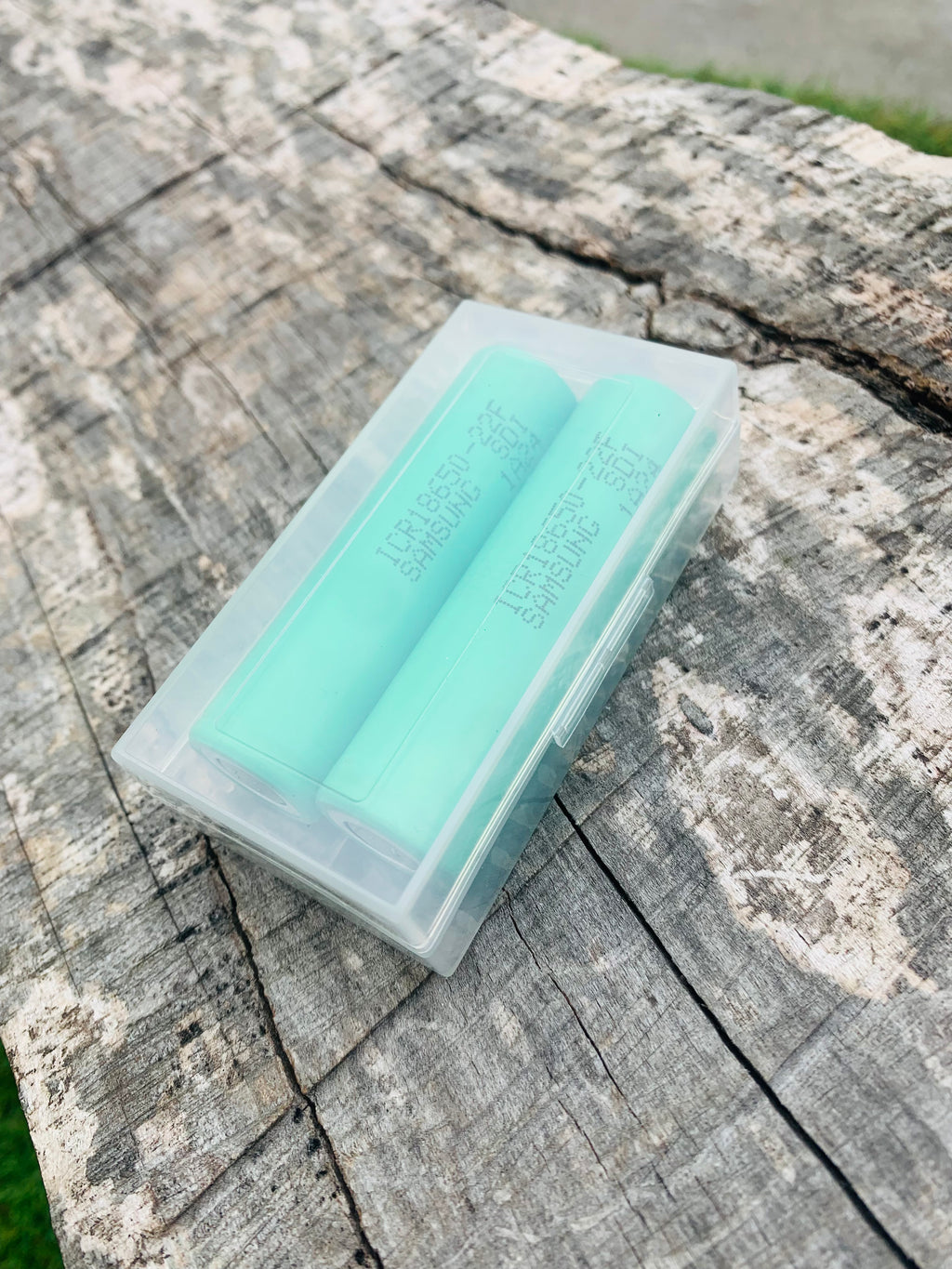 2x Used Samsung ICR 18650 2200mAh Batteries & Case – Fully Tested | UK Stock